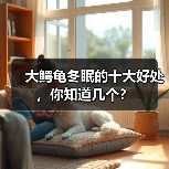大鳄龟冬眠的十大好处，你知道几个？(图1)