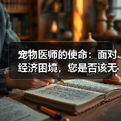 宠物医师的使命：面对经济困境，您是否该无条件支持养宠？(图2)
