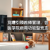 党建引领教师管理，兽医学院启用功能型党支部与管理委员会(图1)
