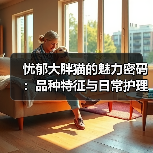 忧郁大胖猫的魅力密码：品种特征与日常护理全解析(图1)