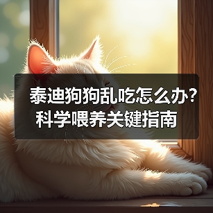 泰迪狗狗乱吃怎么办？科学喂养关键指南(图4)