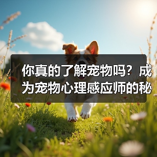 你真的了解宠物吗？成为宠物心理感应师的秘诀 - 辰飞雨新生家伴