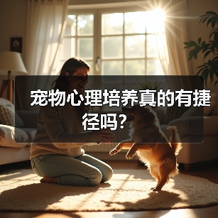 宠物心理培养真的有捷径吗？(图1)
