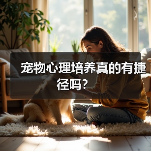 宠物心理培养真的有捷径吗？ - 辰飞雨新生家伴