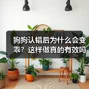 狗狗认错后为什么会变乖？这样做真的有效吗？ - 辰飞雨新生家伴