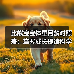 比熊宝宝体重月龄对照表：掌握成长规律科学喂养(图4)