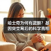 哈士奇为何有蓝眼?基因突变背后的科学真相(图2) 哈士奇为何有蓝眼?基因突变背后的科学真相(图2)