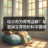 哈士奇为何有蓝眼?基因突变背后的科学真相(图4) 哈士奇为何有蓝眼?基因突变背后的科学真相(图4)