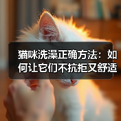 猫咪洗澡正确方法：如何让它们不抗拒又舒适？(图4)