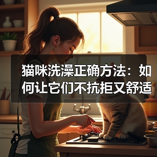 猫咪洗澡正确方法：如何让它们不抗拒又舒适？(图3)