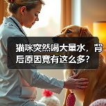 猫咪突然喝大量水,背后原因竟有这么多?(图1) 猫咪突然喝大量水,背后原因竟有这么多?(图1)