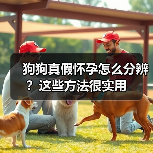 狗狗真假怀孕怎么分辨?这些方法很实用(图1) 狗狗真假怀孕怎么分辨?这些方法很实用(图1)