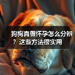 狗狗真假怀孕怎么分辨?这些方法很实用(图2) 狗狗真假怀孕怎么分辨?这些方法很实用(图2)