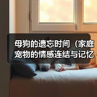 母狗的遗忘时间(家庭宠物的情感连结与记忆遗忘)(图3) 母狗的遗忘时间(家庭宠物的情感连结与记忆遗忘)(图3)