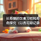 长寿猫的饮食习惯和寿命探究(以吉尼斯记录最长寿的猫为例,分析猫的生活方式和寿命情况)(图1) 长寿猫的饮食习惯和寿命探究(以吉尼斯记录最长寿的猫为例,分析猫的生活方式和寿命情况)(图1)