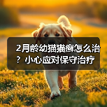 2月龄幼猫猫癣怎么治？小心应对保守治疗(图3)