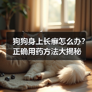 狗狗身上长癣怎么办?正确用药方法大揭秘(图1) 狗狗身上长癣怎么办?正确用药方法大揭秘(图1)