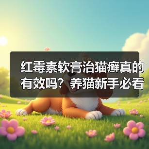 红霉素软膏治猫癣真的有效吗?养猫新手必看(图1) 红霉素软膏治猫癣真的有效吗?养猫新手必看(图1)