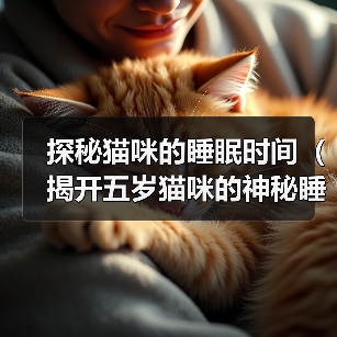 探秘猫咪的睡眠时间（揭开五岁猫咪的神秘睡眠时间，探索背后的科学原因和影响）(图4)