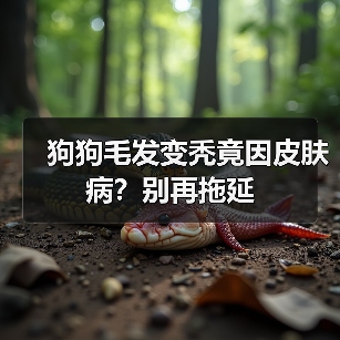 狗狗毛发变秃竟因皮肤病？别再拖延(图2)