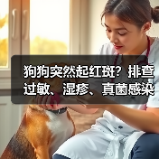 狗狗突然起红斑?排查过敏、湿疹、真菌感染等诱因(图3) 狗狗突然起红斑?排查过敏、湿疹、真菌感染等诱因(图3)