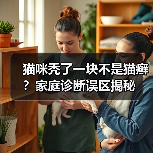 猫咪秃了一块不是猫癣？家庭诊断误区揭秘(图2)