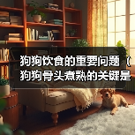 狗狗饮食的重要问题（狗狗骨头煮熟的关键是什么？）(图1)