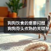 狗狗饮食的重要问题（狗狗骨头煮熟的关键是什么？）(图2)