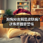 狗狗掉皮屑是皮肤病?这些原因要警惕(图1) 狗狗掉皮屑是皮肤病?这些原因要警惕(图1)