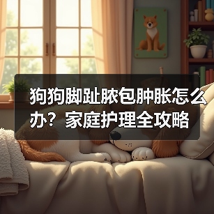 狗狗脚趾脓包肿胀怎么办？家庭护理全攻略(图2)