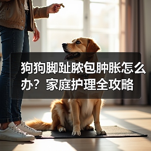狗狗脚趾脓包肿胀怎么办？家庭护理全攻略(图1)