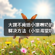 大猫不肯给小猫喂奶的解决方法(小猫渴望奶水,大猫应该如何应对?)(图3) 大猫不肯给小猫喂奶的解决方法(小猫渴望奶水,大猫应该如何应对?)(图3)