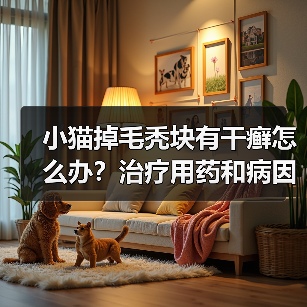 小猫掉毛秃块有干癣怎么办?治疗用药和病因排查(图4) 小猫掉毛秃块有干癣怎么办?治疗用药和病因排查(图3)