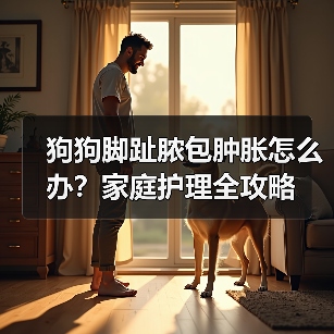 狗狗脚趾脓包肿胀怎么办？家庭护理全攻略(图4)
