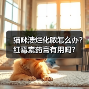 猫咪溃烂化脓怎么办?红霉素药膏有用吗?(图2) 猫咪溃烂化脓怎么办?红霉素药膏有用吗?(图1)