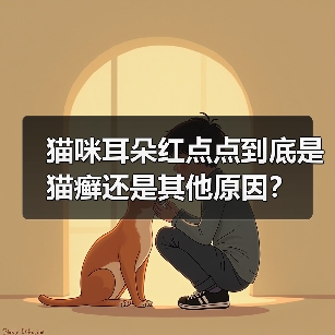 猫咪耳朵红点点到底是猫癣还是其他原因?(图3) 猫咪耳朵红点点到底是猫癣还是其他原因?(图3)