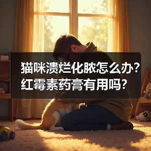 猫咪溃烂化脓怎么办?红霉素药膏有用吗?(图3) 猫咪溃烂化脓怎么办?红霉素药膏有用吗?(图2)