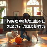 狗狗瘙痒抓挠出血不止怎么办?原因及护理方法全解析(图2) 狗狗瘙痒抓挠出血不止怎么办?原因及护理方法全解析(图2)