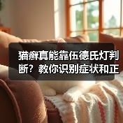 猫癣真能靠伍德氏灯判断？教你识别症状和正确检查方法(图2)