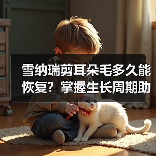 雪纳瑞剪耳朵毛多久能恢复？掌握生长周期助毛发健康(图1)