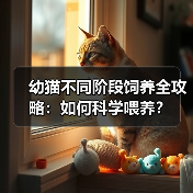 幼猫不同阶段饲养全攻略:如何科学喂养?(图4) 幼猫不同阶段饲养全攻略:如何科学喂养?(图1)