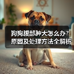 狗狗腹部肿大怎么办?原因及处理方法全解析(图3) 狗狗腹部肿大怎么办?原因及处理方法全解析(图3)
