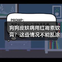 狗狗皮肤病用红霉素软膏?这些情况不能乱涂!(图2) 狗狗皮肤病用红霉素软膏?这些情况不能乱涂!(图2)