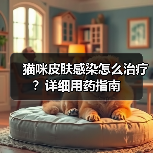 猫咪皮肤感染怎么治疗?详细用药指南(图2) 猫咪皮肤感染怎么治疗?详细用药指南(图2)