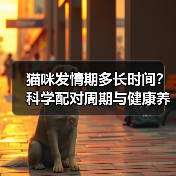 猫咪发情期多长时间?科学配对周期与健康养猫指南(图3) 猫咪发情期多长时间?科学配对周期与健康养猫指南(图3)