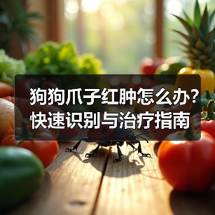 狗狗爪子红肿怎么办?快速识别与治疗指南(图1) 狗狗爪子红肿怎么办?快速识别与治疗指南(图1)