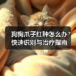 狗狗爪子红肿怎么办?快速识别与治疗指南(图2) 狗狗爪子红肿怎么办?快速识别与治疗指南(图2)