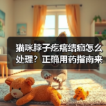 猫咪脖子疙瘩结痂怎么处理?正确用药指南来了(图2) 猫咪脖子疙瘩结痂怎么处理?正确用药指南来了(图2)