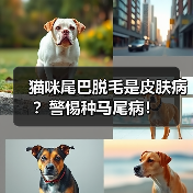 猫咪尾巴脱毛是皮肤病?警惕种马尾病!(图3) 猫咪尾巴脱毛是皮肤病?警惕种马尾病!(图3)