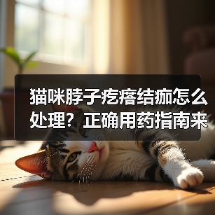 猫咪脖子疙瘩结痂怎么处理?正确用药指南来了(图4) 猫咪脖子疙瘩结痂怎么处理?正确用药指南来了(图4)